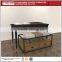 Custom Made Wooden Tiered Display Stand For Clothes