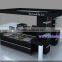 high quality cosmetic kiosk / cosmetic display stand design for shopping mall