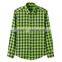 Mens Plaid Shirt Long Sleeve Shirt Heavy Cotton Flannel Shirt