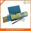 Folded sticky notes,memo pad with stationery set ballpen and plastic ruler