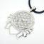 50mm big chakra lotus design flower of life pendant