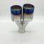 Colorful Stainless Steel Dual head Exhaust Tip with net