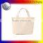 Wholesale fashion white logo custom shopping canvas bag