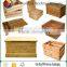 recycle material delicate desing wooden box wood box