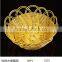 Wholesale cheap plastic lined wicker basket