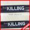 22x3cm kids promotional bulk PVC bracelet slap in black color