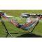 2 Persons Nylon Camping Parachute Hammock with Stand