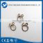 2016 65Mn spring steel europe Market Single wire spring clips/hose clamp for automotive parts in China