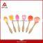 Factory customized funny cool style silicone solid spoon/turner