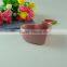 Stock Small Red Ceramic Heart Shaped Bowl