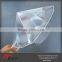 Normal triple prism Transparent vacuum forming plastic enclosure ,product