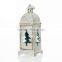European Iron Candlestick Candle Lantern Gold Christmas tree Christmas gift brush White Elk Angel Lover Candle holders