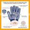 EN407 Certified Heat Resistant Barbecue Gloves, Silicone Printed Grill Gloves