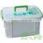 2016 Transparent Plastic Clear Hot Sale Medical Portable Storage Box/container for Home