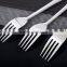 High quality Silver Stainless Steel Cake Fruit Forks fully stock