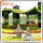 Latest design different posture metal artificial topiary animal