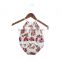 Summer hot sale infant and toddlers clothing romper boutique baby girl floral bubble romper