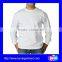 wholesale mens loose white blank sweatshirts round neck pullover hoodie without hood