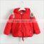 Delta short coat of kids high quality winter coat for children red and orange coat for girls