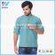 Men Fashion Long Sleeve Blue Striped Kurta