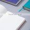A5 PU planner embossed logo leather daily planner softcover notebook