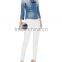 Wahed jean jacket slim fit wholesale jacket for women