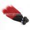 Factory wholesale price 7A grade Ombre Hair 1b/burg Silky Straight Peruvian Human Hair