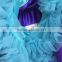 nylon chiffon tulle blue with purple skirts, skirt for children,petticoat,girls birthday gift