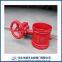 groove butterfly valve with high quality and low price