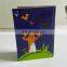 Customized gift colouring led light note book with button