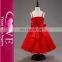 hot sale colofuls wedding dresses new fashion for children strapless dress child