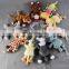 9.5cm pacifier plush toy with different animal designs