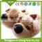 adorable big eyes plush dog shaped indoor slippers