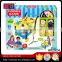 Kitchen toy set colorful DIY birthday cake cutting toy for children