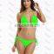 sexy triangle single rise scrunch bottom swimwear micro thong bikinis