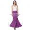 Belle Poque Women Vintage Retro Victorian Style High Stretchy Ruffled Fishtail Mermaid Long Skirt Women Sexy Skirts BP000204-4