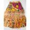 Rajasthani Art Printed Handmade Cotton Printed Long Skirt girls' dress