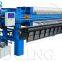Small filter press for cassava flour plant
