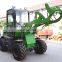0.6 Ton 4WD Agriculture Steering Mini Front Wheel Loader New Products