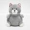 Weighted Sitting Cat Soft Animal Stuffed Plush Toys for Kids