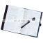 Color custom A4 A5 A6 felt notebook cover with pen holder for promotional