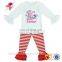 2019 Spring Baby Long Sleeve Shirt Green White Strip Pant Kid Boutique Persnickety Remake Easter Clothes Wholesale Smocked Cloth