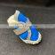 Custom Brand FBA Service 4 Colors Thick Bottom Canvas Pet Shoes Waterproof for Dogs