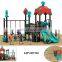 Manufacturing High Quality Outdoor Playground Equipment Kindergarten Kids Plastic Slide