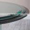 high quality tempered glass table top with fine edges polished