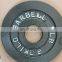 weight lifting plate iron weight plate for gym use gym fitness equipment barbell plate