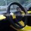 Gorgeous yellow for Tesla Model 3 Steering wheel patch decoration Interior Modified Model Y accessories