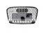 Cars front bumper face lift for aud i RS5 A5B9 front grille mesh design PP material 2013-2015 modified spare parts