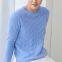 Crew Neck Long Sleeve Pure Cashmere Jumper  Cheap Cashmere Jumper