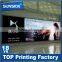 custom indoor and outdoor advertising backlit vinyl film in led light box -ly